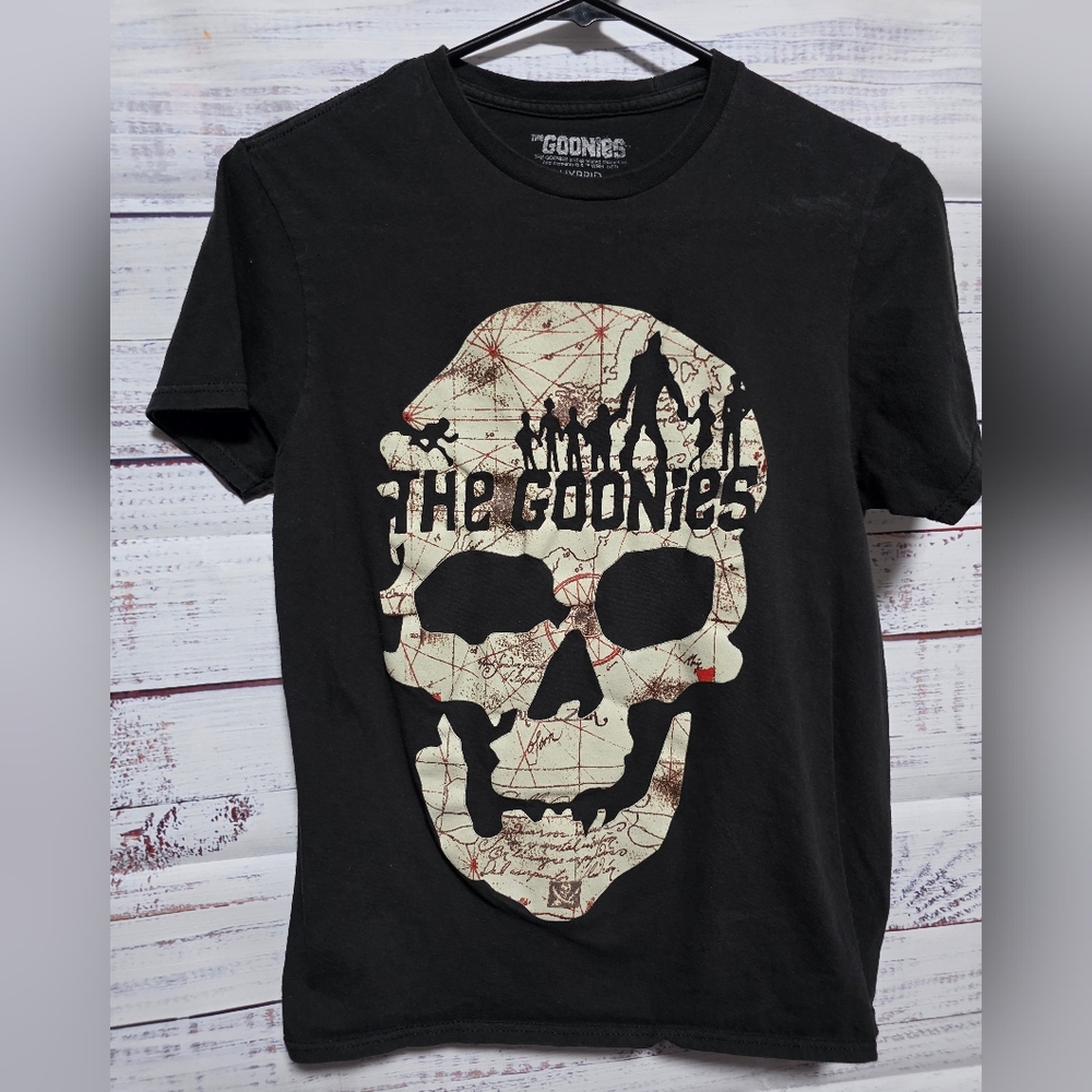 The Goonies Black Graphic T-Shirt